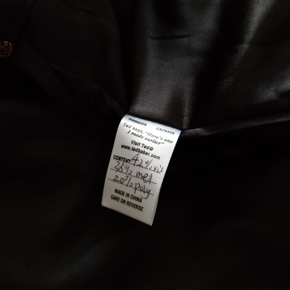 🍒NWT🍒 TED BAKER JOYOUS HIGH RISE SKORTS • - Picture 7 of 7